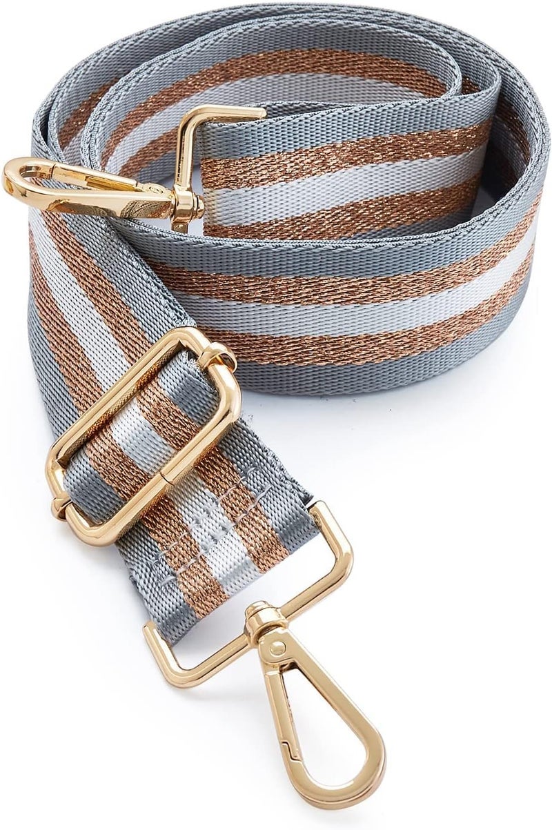 S-Jacorry Purse Strap Replacement Crossbody Wide Shoulder Strap Adjustable Canvas Straps Handbag Strap Replacement Belts - Image 4